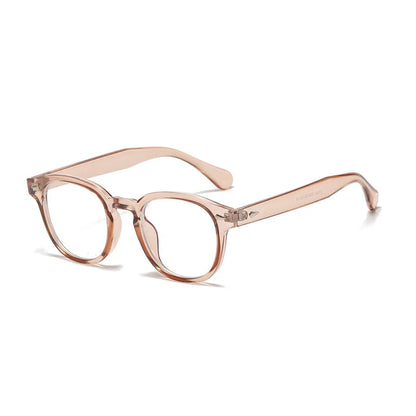 JNPCXI New Retro Round Sunglasses Women Yellow Fashion Rivets Decoration Shades UV400 Men Punk Sun Glasses