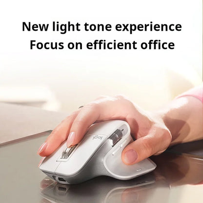 Logitech MX Master 3S Wireless Bluetooth Mouse, Ergonomic Business Office Mouse with 8K DPI, Rechargeable Multi-Device Wireless Mouse