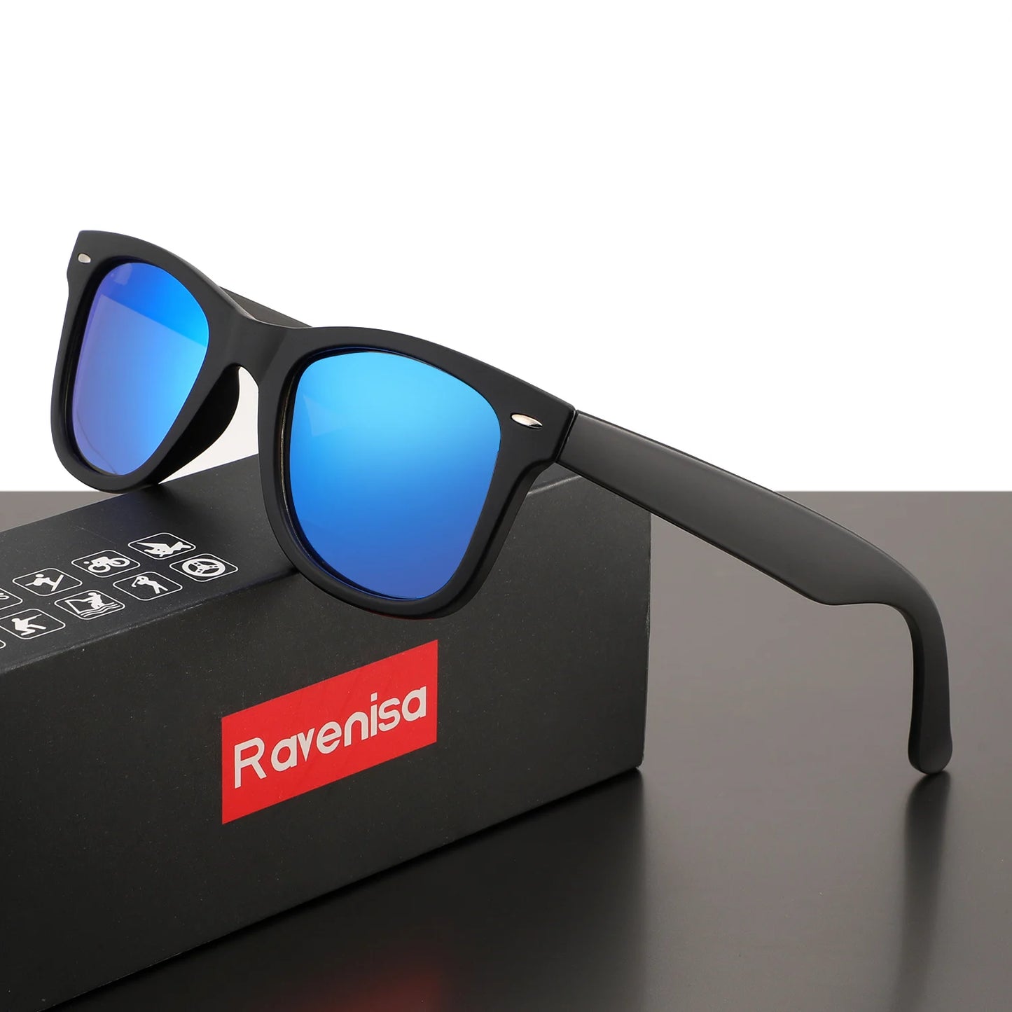Ravenisa Men's Polarized Sunglasses classic fashion UV400 Women's Glasses Driving Outdoor Travel Glasses Cool