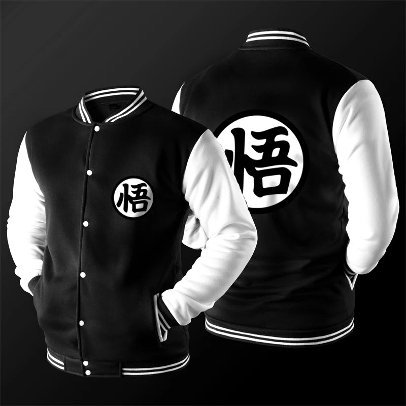 Uniforme de béisbol de estilo urbano de Dragon Ball para hombre, mujer y niños; disfraces de Son Goku para adultos; chaquetas; abrigos de primavera y otoño; cárdigans; sudaderas; regalo