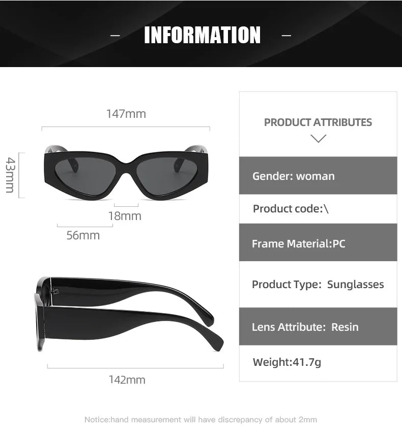 unique black white patchwork cat eye sunglasses for women new fashion small round gradient sun glasses ladies sexy Y2K shades
