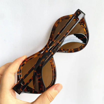 NEW Sunglasses Unisex Sun Glasses Anti-UV Spectacles Oversize Frame Eyeglasses Personality Ornamental Simplity Google