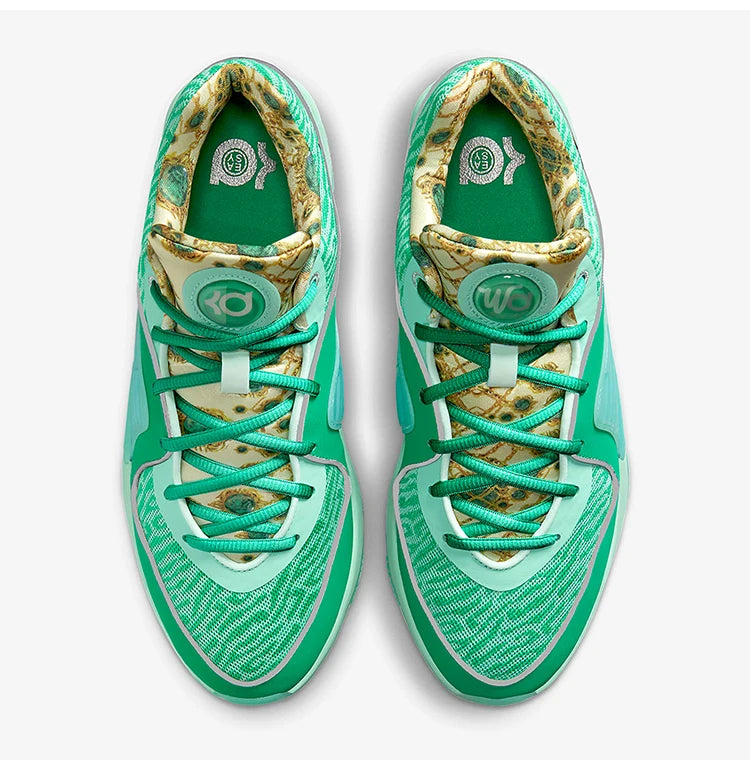 Zapatillas de baloncesto Nike Authentic KD16 EP para hombre, ligeras, amortiguadas, de juego y de caña baja DV2916-301