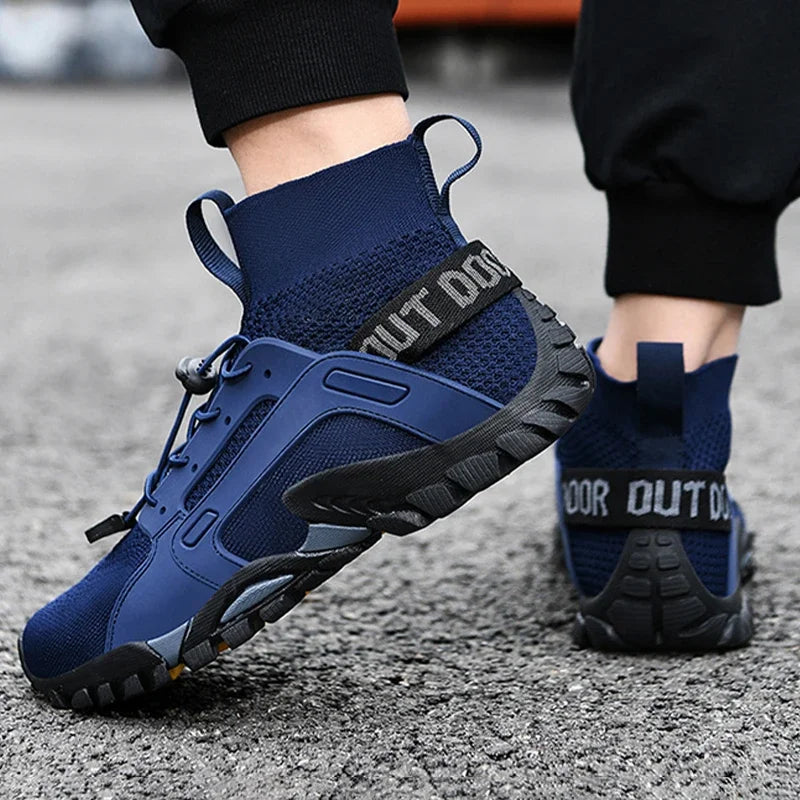 39-47 Size Men's Aqua Shoes Anti-Slip Male Sneakers Mountain Hiking Shoes Quick-Drying Water Shoes Soft Men Casual Sneakers 2024