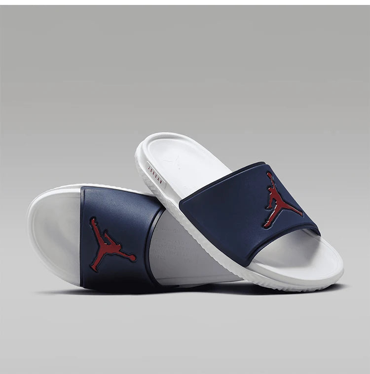 Nike – Oficiálne originálne letné pánske sandále Jordan, odolné proti opotrebeniu a ľahké, FQ1598-402