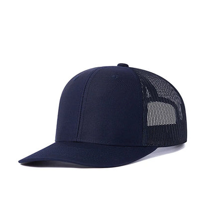 Hot Sale Summer Mesh Baseball Cap Men Women Slight Curved Snapback Trucker Hat Unisex Casual Outdoor Breathable Dad Cap Gorras