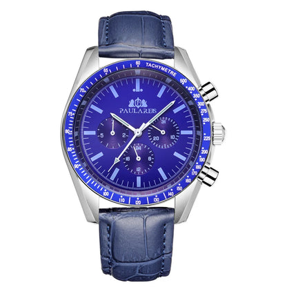 PAULAREIS P Brand Luxury Men Mechanical Watches Calendar Business Watch Mens Sports Waterproof Stainless Steel Automatic Watches