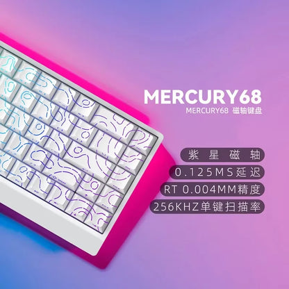 IROK Carotmas Mercury68 Magnetic Switch Mechanical Keyboards 8K 68 Keys RT0.004mm Low Delay Custom Wired Gaming Keyboard PC Gifts