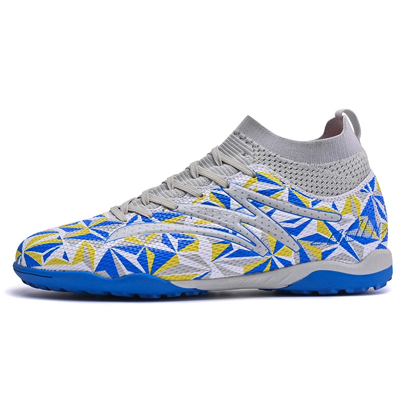 New Men Football Boots Breathable Sport Training Soccer Shoes Cleats Sport Outdoor TF Futsal Match Turf Grass Drop Shipping
