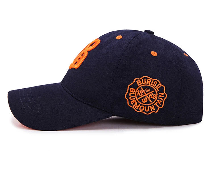 Men Women's Baseball Cap Summer Cotton Hat Embroidery Snapback Hip-Hop Cap Adult Sport Sun Hat Casual Gorra Hombre Visor Dad Hat