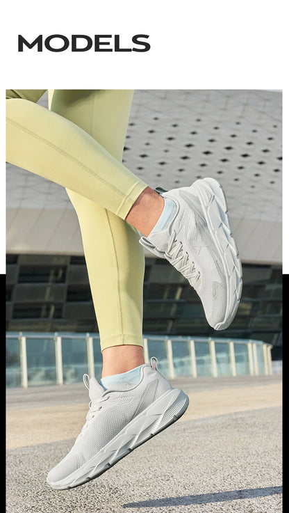Xtep Light Joy 2 Women's Running Shoes 2025 Spring Shock-absorbing Non-slip Wear-resistant Lightweight Sport shoe 875118110015