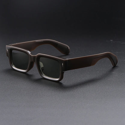 1pc Unisex Casual Simple Style Square Plastic Frame Fashion Glasses Suitable For Daily Life Outdoor Street-Photography Vacation