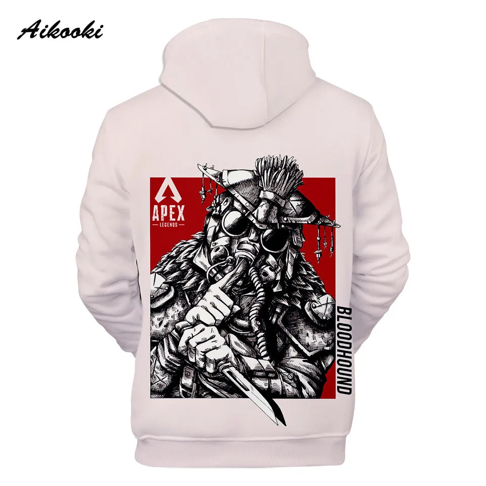 Personality 3D Printed Game Apex Legends Hoodies Sweatshirts Men Women High Quality Hoody Game Long Sleeve Plus Size Hoodies