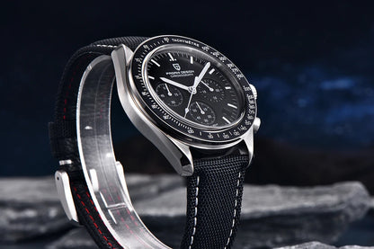 PAGANI DESIGN Moon sat – luksuzni kvarcni kronograf za muškarce, sportski stil, safirno staklo s antirefleksivnim premazom, luminescentni prikaz