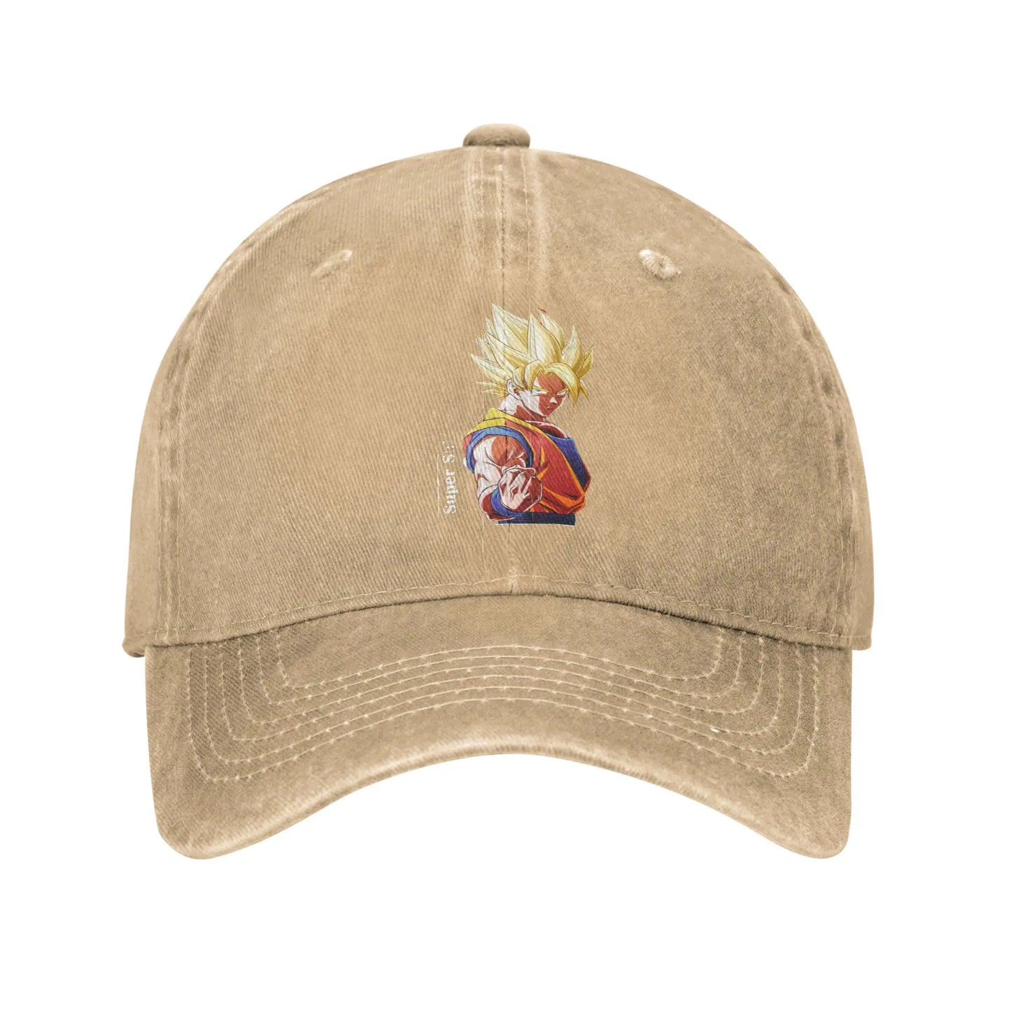 Dragon Ball Goku’s Saiyan Saga Baseball Cap Vintage Distressed Washed  Snapback Cap Men Women Outdoor Running Golf Gift Hats Cap