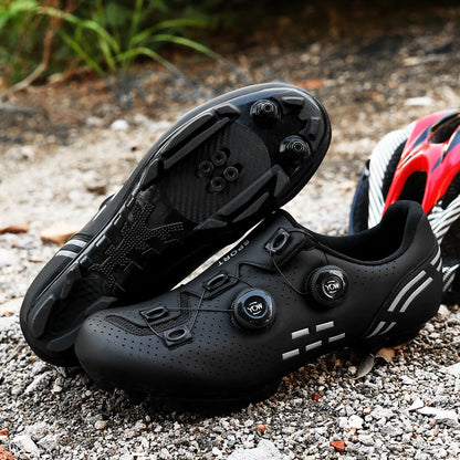 Pantofi de ciclism de înaltă calitate, SPD cu autoblocare pentru bărbați, pantofi sport de curse pentru bicicletă, pantofi de ciclism MTB de munte antiderapanți pentru femei, 36-47