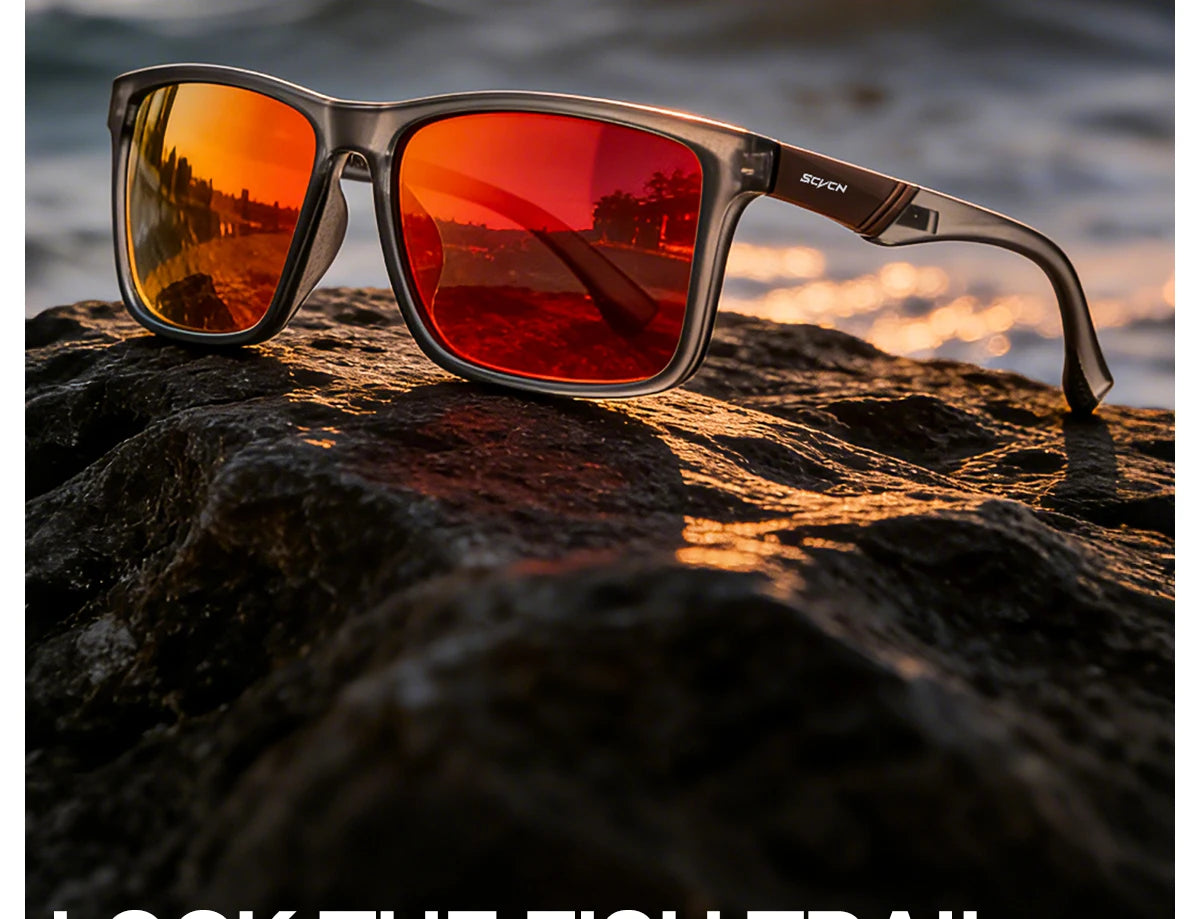 SCVCN New Polarized Water Sports Glasses Women Professional Surfing Boating Fishing Anti-glare Rafting Sailing UV400 Sunglasses