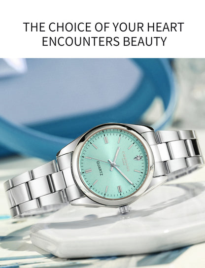 CHRONOS Women's Wrist watch Original Luxury Watches for Ladies Waterproof Stainless Steel Quartz Woman Wristwatch 2023 trend