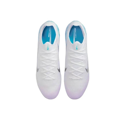 Nike Mercurial Vapor 16 Elite LV8 – pehmeät, hengittävät, monipuoliset, kestävät ja iskunvaimentavat miesten jalkapallokengät – valkoinen/sininen HV4887-100