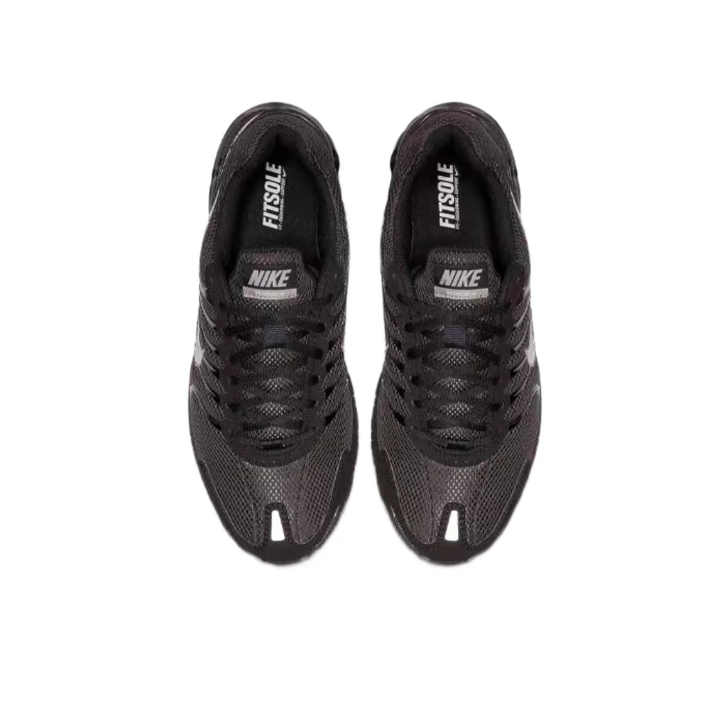 Nike Air Max Torch 4 Men's Low-Top Casual Running Shoes – Black/Silver, Lace-Up, Cushioned Sole, Breathable & Tough 343846-002