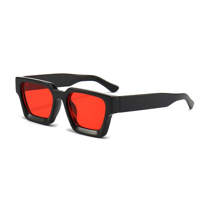 JNPCXI Fashion Square Women Luxury Sunglasses Retro Gradient Blue Designer Men Trending Sun Glasses Shades UV400