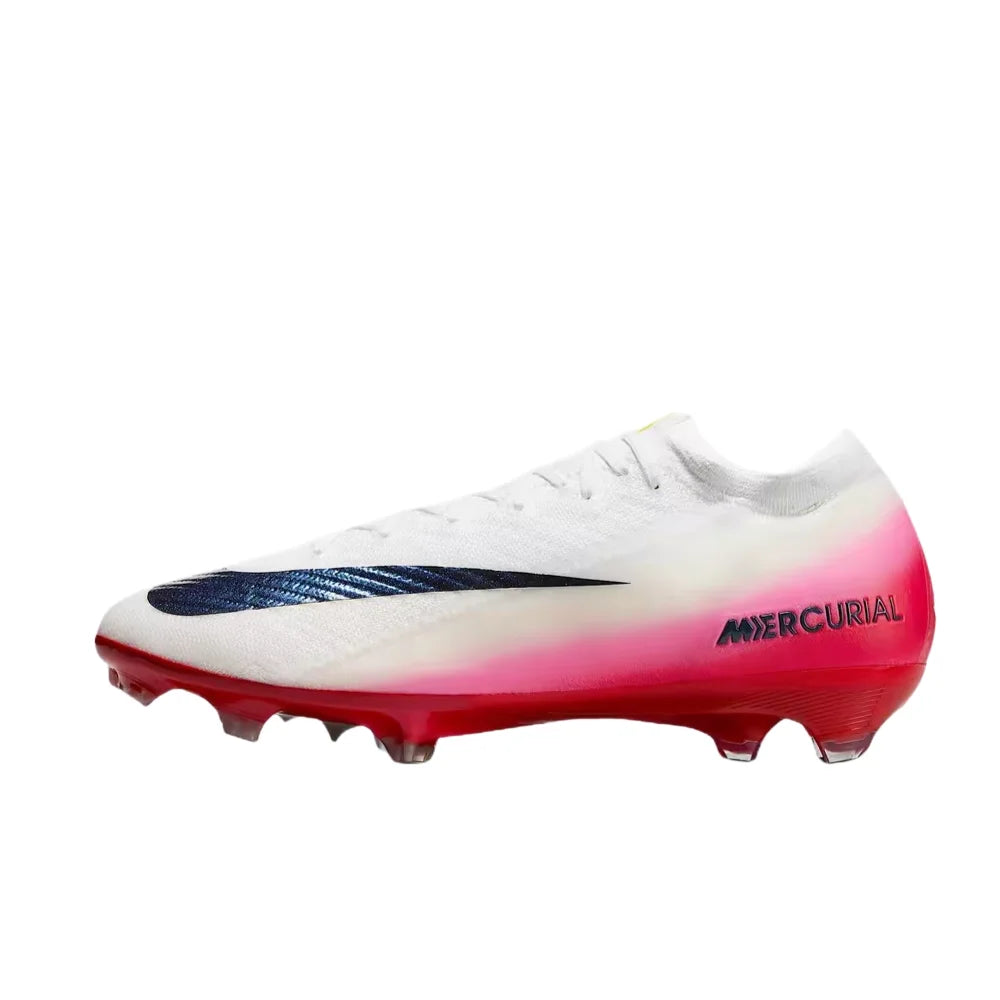 Nike Mercurial Vapor 16 Elite LV8 – pehmeät, hengittävät, monipuoliset, kestävät ja iskunvaimentavat miesten jalkapallokengät – valkoinen/sininen HV4887-100