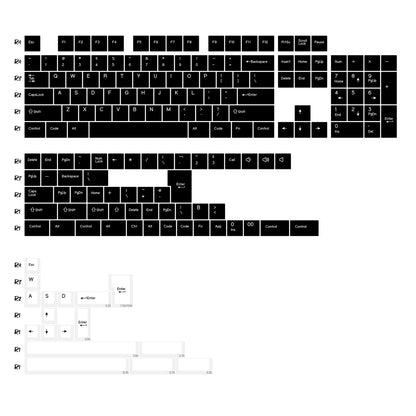 KBDiy 174 Keys Retro GMK GMK Hammerhead Dark PBT Keycap Double Shot Cherry Profile Key Caps For MX Switches Mechanical Keyboard
