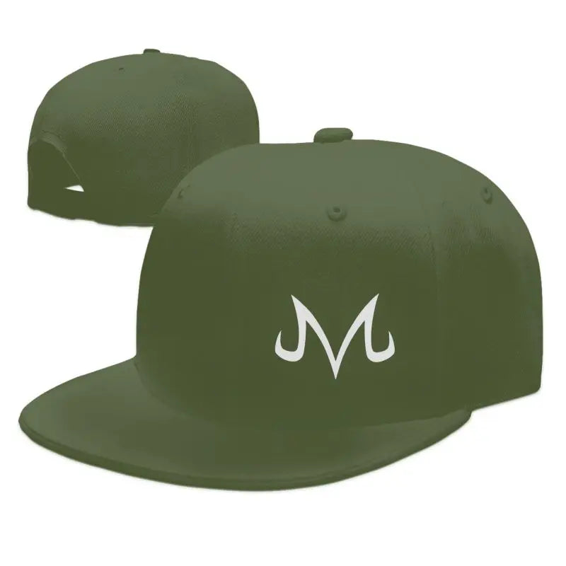 Majin Buu Print Baseball Cap Hip Hop Flat Bill Caps Unisex Adjustable Snapback Caps Skateboard Hats Trucker Hat