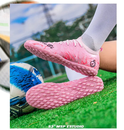 Professional Soccer Sneakers for Men Women High Quality Fashion Men's Football Cleats Large Size 46 Futsal Shoes Man Trainers