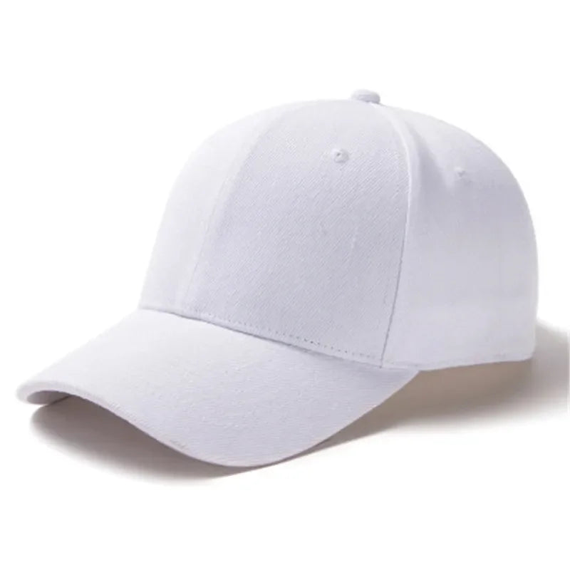 Unisex Cap Casual Plain Baseball Cap Adjustable Snapback Hats For Women Men Hip Hop Cap Street Dad Hat