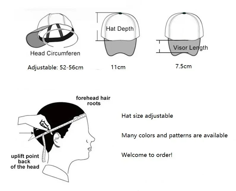 Dragons Ball Baseball Cap Orange Adult Sunshade Hat A-Z Letter Adjustable Truck Driver Boy Girl Universal Casual Peripheral Item