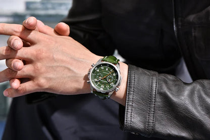 PAGANI DESIGN Watches 2026 New Strong Luminous Luxury Quartz Men Watch Fashion Leather Watch For Men Sapphire Glass Chronograph