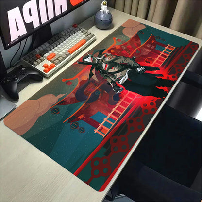 Overwatch 2 Gaming Accessories Mouse Pad Gamer Cabinet Pc Big Desk Mat Computer Keyboard Desks Xxl Mousepad Anime Large Mausepad