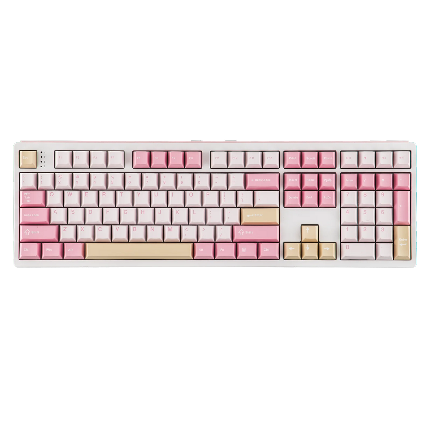 EPOMAKER TH108 100% Full Size Hot-Swap Gasket-Mounted Wired/Bluetooth/2.4Ghz Wireless Mechanical Keyboard with 10000mAh Battery