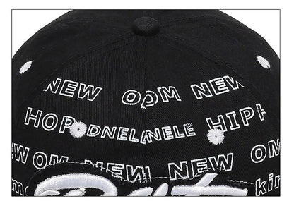 Hat Men'S Hip Hop Baseball Cap Korean Version Ins Tide Brand Summer Letter Embroidered Cap, Sun Protection Hat
