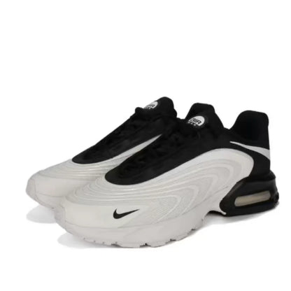 Nike Air Max Fire Comfortable and Wear-Resistant Shock Absorbing Wraparound Running Shoes for Men,Light Gray and BlackIR0819-101