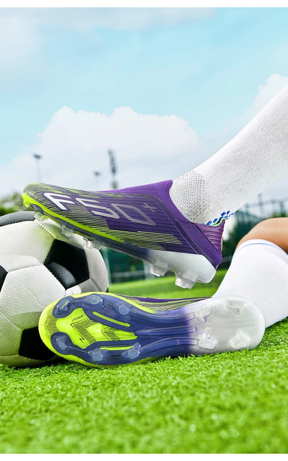 Nouvelles chaussures de football pour hommes, antidérapantes, pour futsal en salle, crampons pour terrain gazonné, baskets de haute qualité, modèle haut de gamme, très vendues, pour l'extérieur
