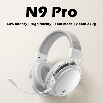 Casque E-sport ATK N9 Pro N9 Ultra sans fil à quatre modes avec microphone antibruit, léger, cadeau idéal pour vous