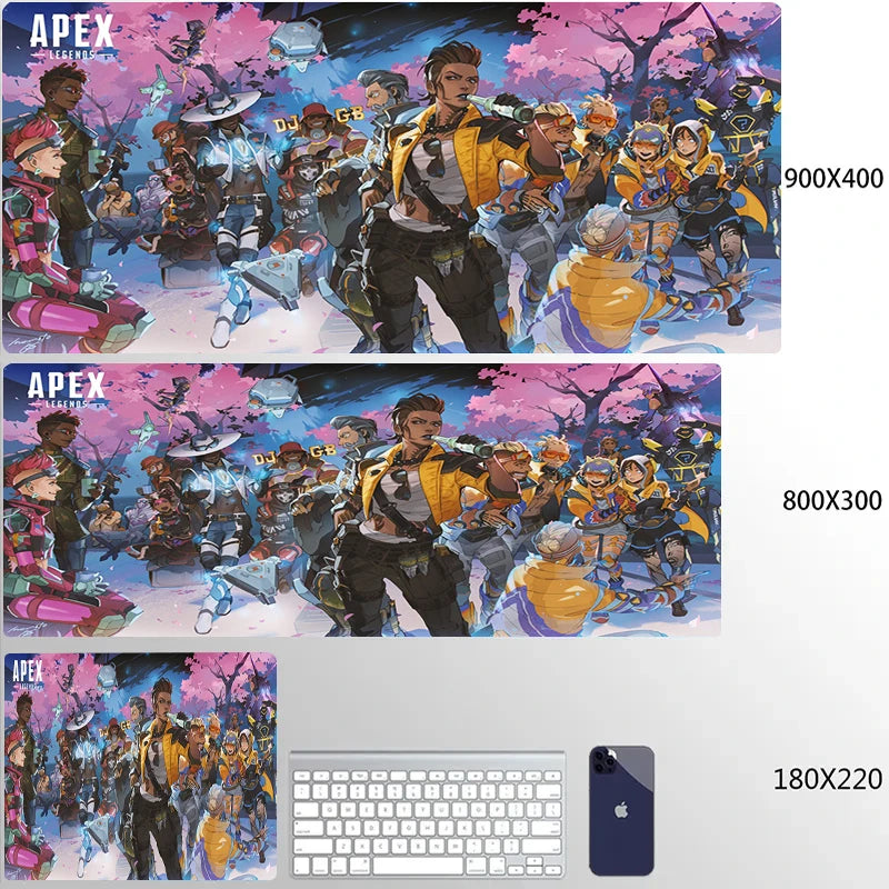 Apex Legends Mousepad Custom New XXL PC Gaming MousePads Mouse Mat Desk Mats Gamer Anti-slip Carpet Mouse Mat Desktop Mouse Pad