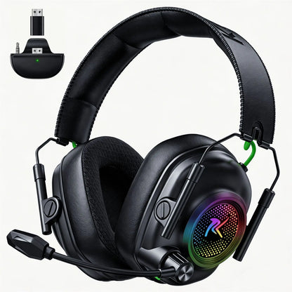 Casque Bluetooth spécifique Xbox, compatible multiplateforme, casque de jeu sans fil 2,4 GHz à réduction de bruit pour e-sport, vente en gros