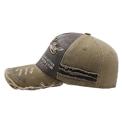 New Cool Fashion Men Washed Cotton Baseball Cap Retro Four Seasons Male Outdoor Sport Cap Hat For Men Accessory