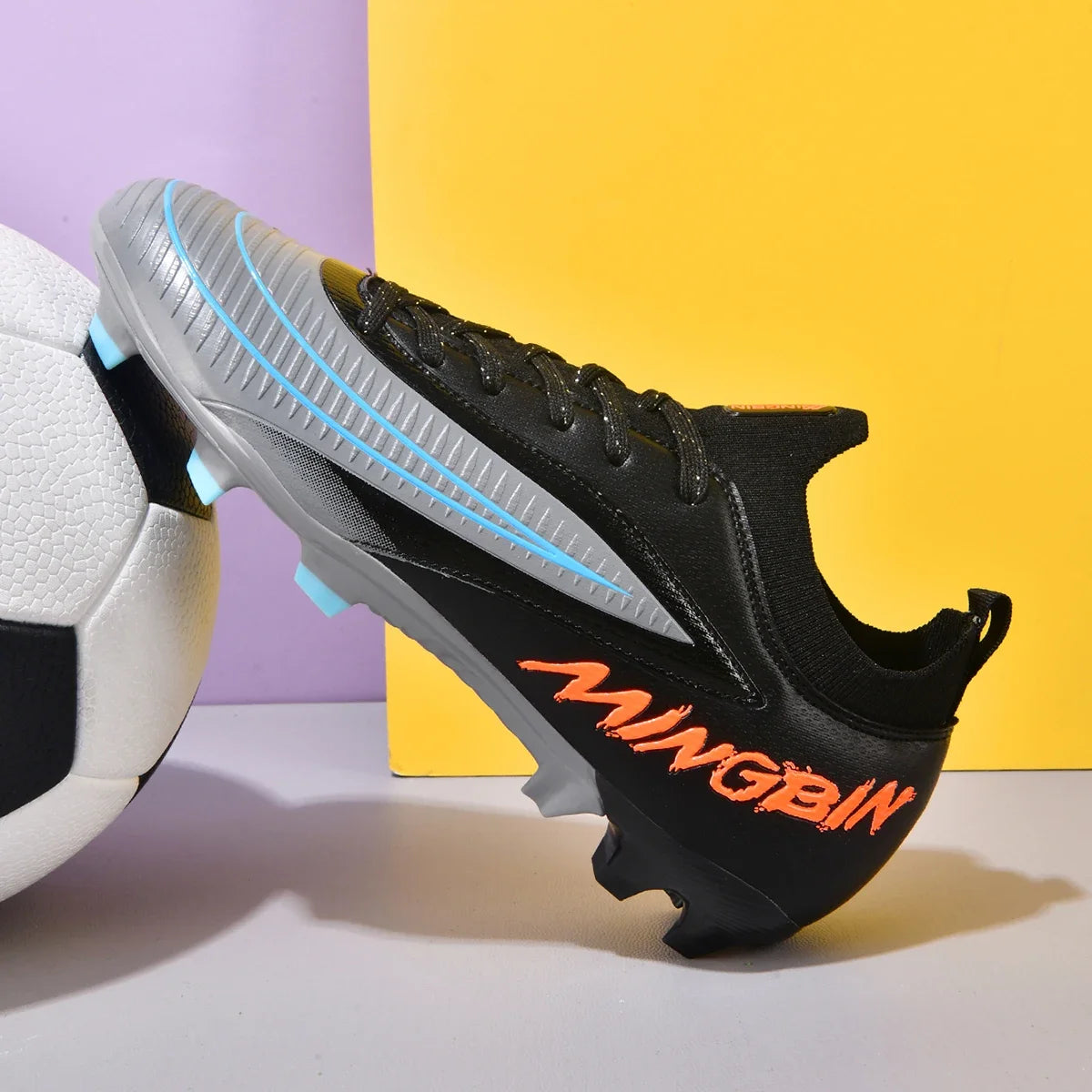 New Men Football Boots Cleats Sport Sport Adult Non-Slip Boys Sport Sport Outdoor Comfortable Ultralight Training Match Grass