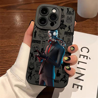 Hot Game F-Fortnites Phone Case for IPhone 17e 17 16e 16 15 14 13 12 11 Air Pro Max X XR XSMax 8 7 Plus Soft Silicone Back Cover