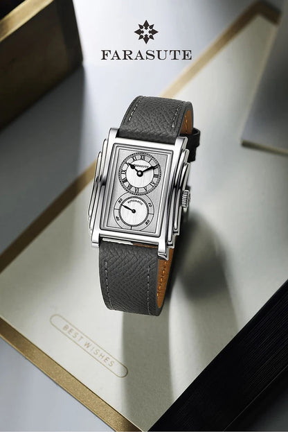 FARASUTE Luxury Fully Automatic Mechanical Men Watch Seagull Sports Sapphire Stainless Steel Doctor Wristwatch reloj hombre ﻿