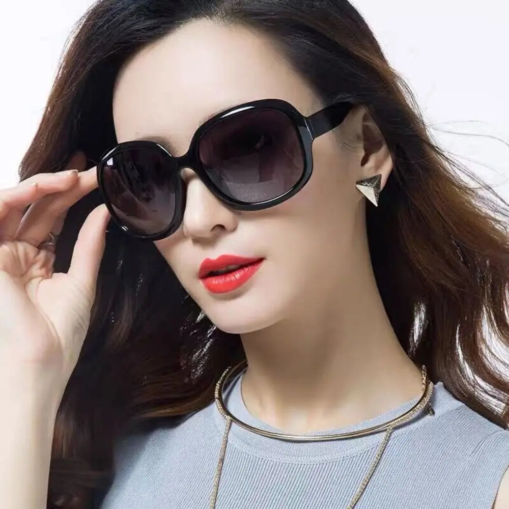 1Pc New Shades Sunglasses for Women UV 400 Elliptical Frame Oversized Sunglasses Square Driver's Sun Glasses for Women & Men