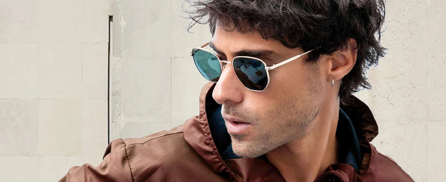 ZENOTTIC Fashion Hexagon Polarized Retro Sunglasses for Men Women-Vintage Metal Frame Design UV Protection Trendy Fashion Shades