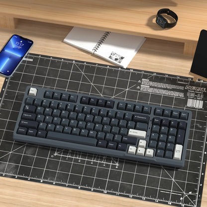KBDiy 174 Keys/Set PBT GMK Apollo Keycap Double Shot Minimalist ISO Cherry Profile for Game Mechanical Keyboard Keycaps for MX
