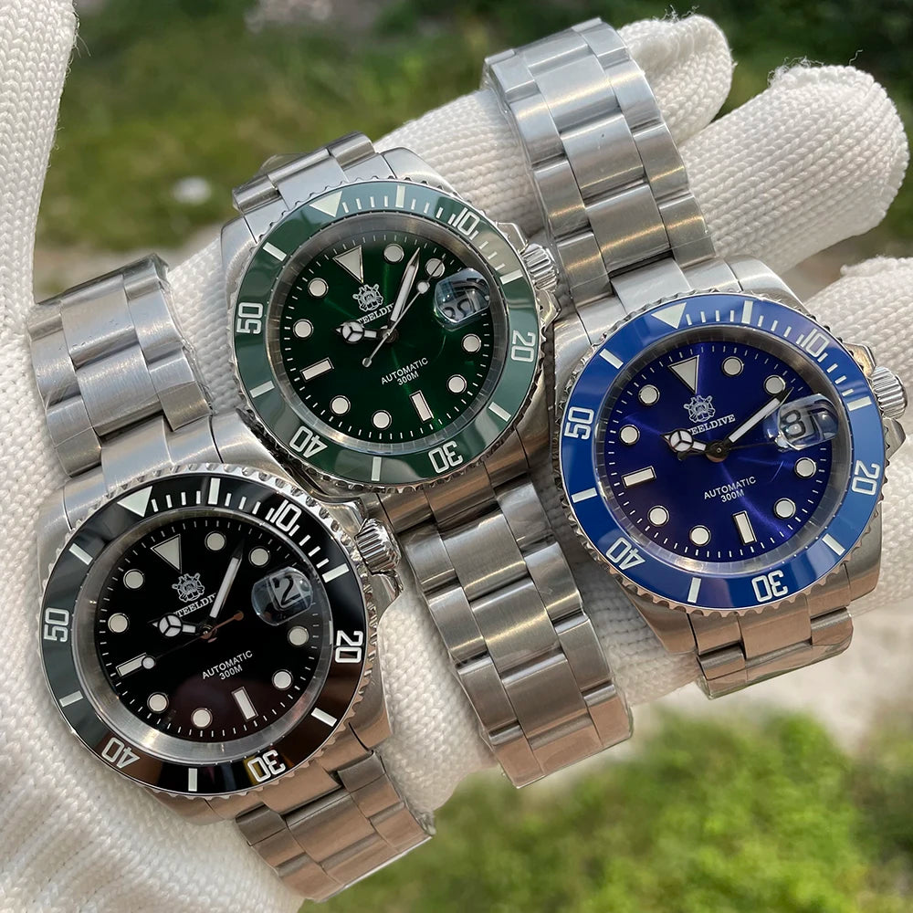 SD1953 Steeldive Brand 2022 Men Mechanical Wristwatch 41mm Stainless Steel Men Watch NH35 Sapphire Glass Men Watches