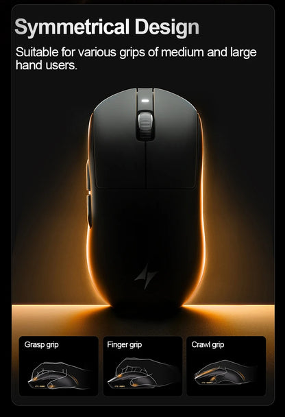 ATK Dragonfly A9 Wireless Gaming Mouse NearLink Tri-Mode Dual 8K Ultra-Lightweight Ergonomic Esports Mouse