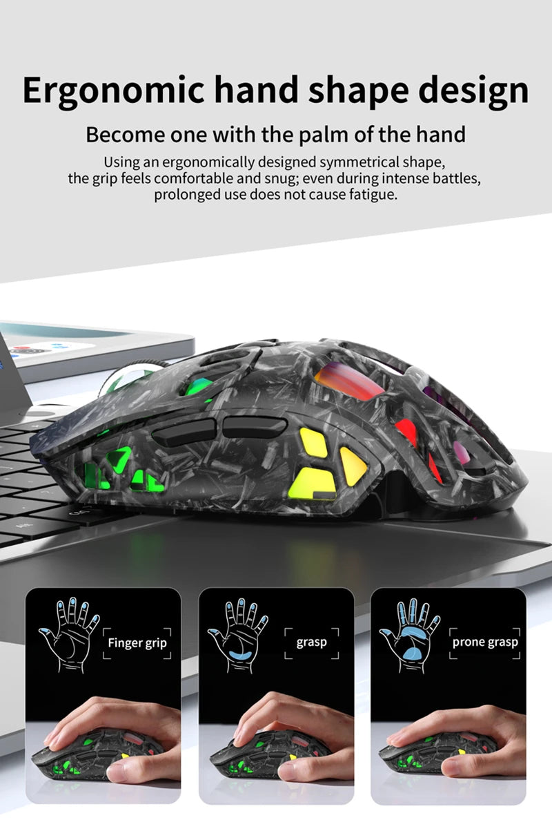 Lenovo X9Pro Tri-Mode Wireless Mouse 2.4G Bluetooth Wired Lightweight Magnetic Charging Dock Desktop Laptop Gaming&Office